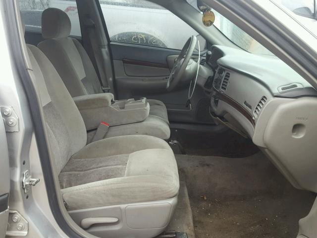 2G1WF52E859338265 - 2005 CHEVROLET IMPALA 银色 照片 5