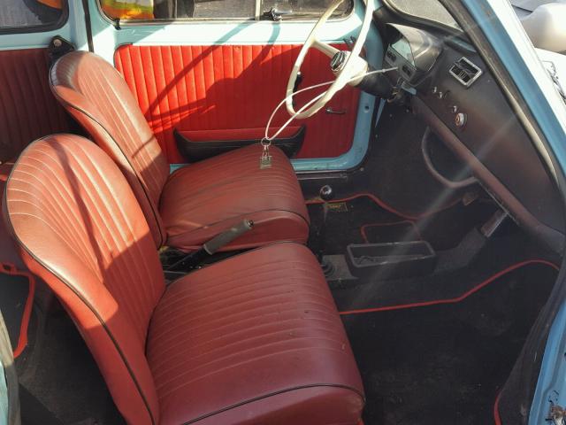 110F5090429 - 1973 FIAT 500L BLUE photo 5