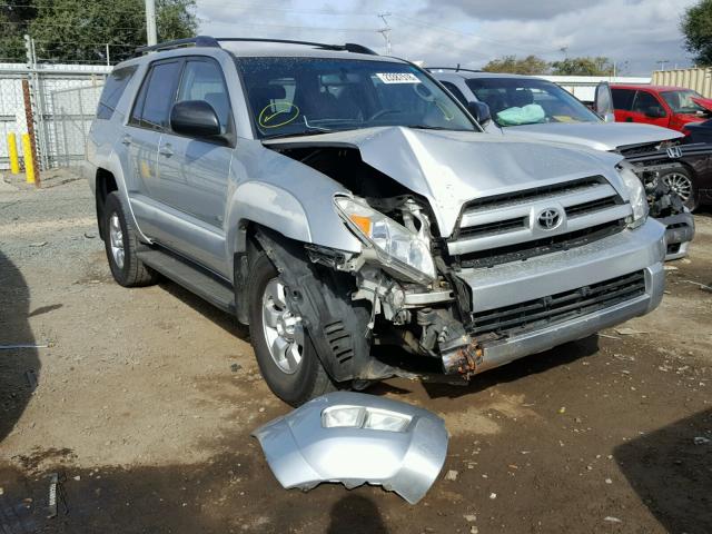 JTEZU14R730017095 - 2003 TOYOTA 4RUNNER SR SILVER photo 1