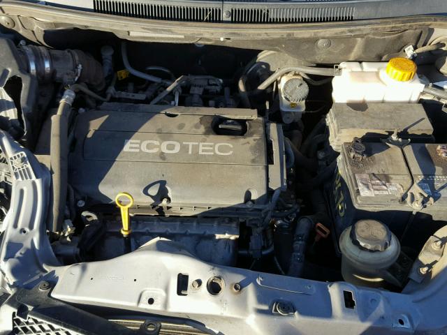 KL1TD5DE2BB234143 - 2011 CHEVROLET AVEO LS GRAY photo 7