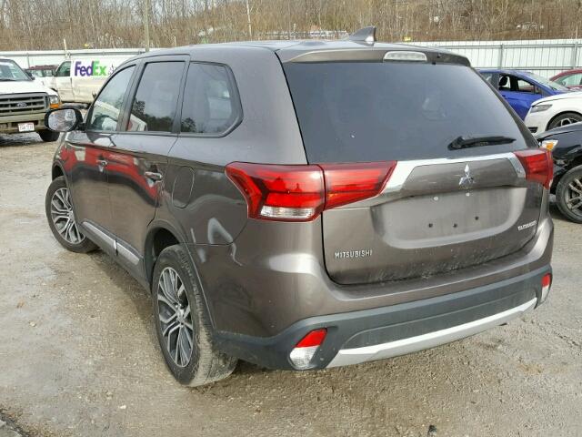 JA4AD2A38HZ050448 - 2017 MITSUBISHI OUTLANDER GRAY photo 3