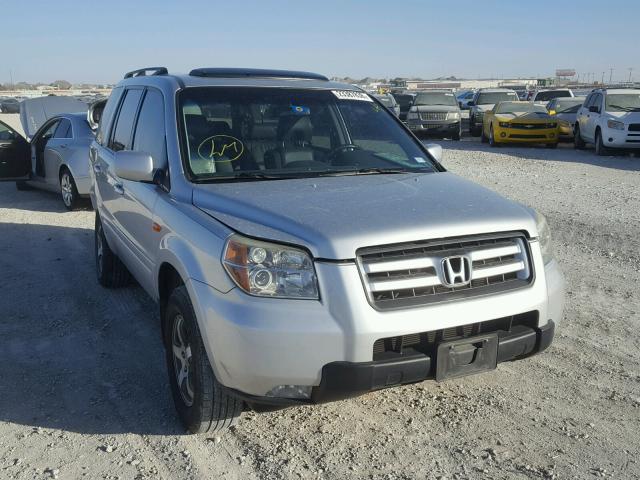 5FNYF28766B016082 - 2006 HONDA PILOT EX GRAY photo 1