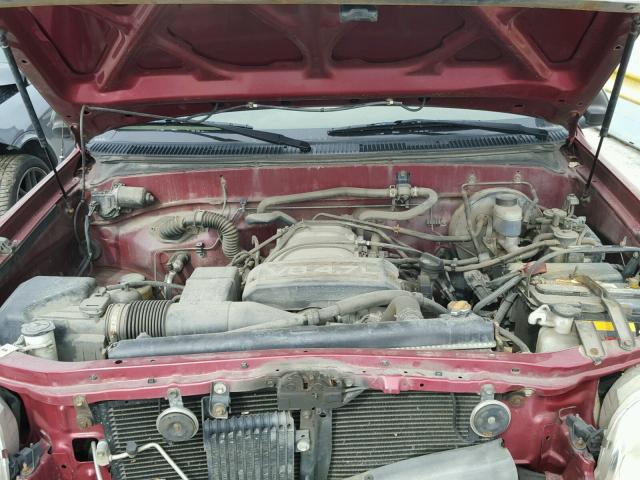 5TBBT4417YS053855 - 2000 TOYOTA TUNDRA ACC RED photo 7