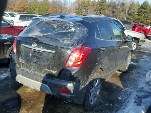 KL4CJGSB1EB588806 - 2014 BUICK ENCORE BLACK photo 4