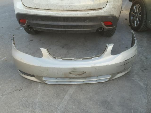 1NXBR32E73Z005195 - 2003 TOYOTA COROLLA SILVER photo 9