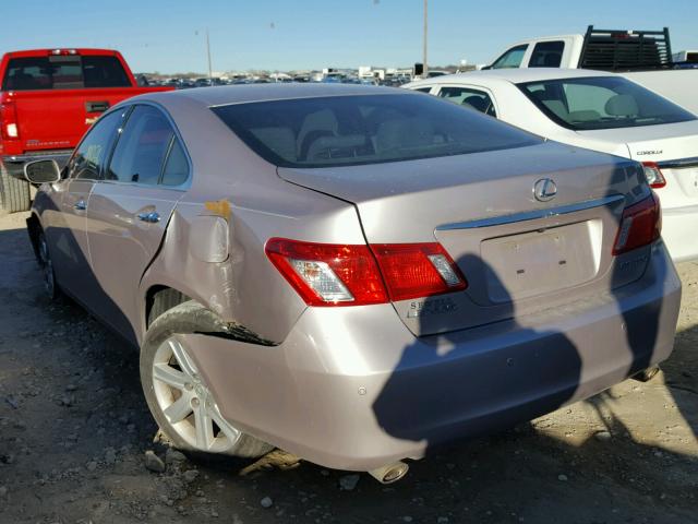 JTHBJ46G082216849 - 2008 LEXUS ES 350 BEIGE photo 3