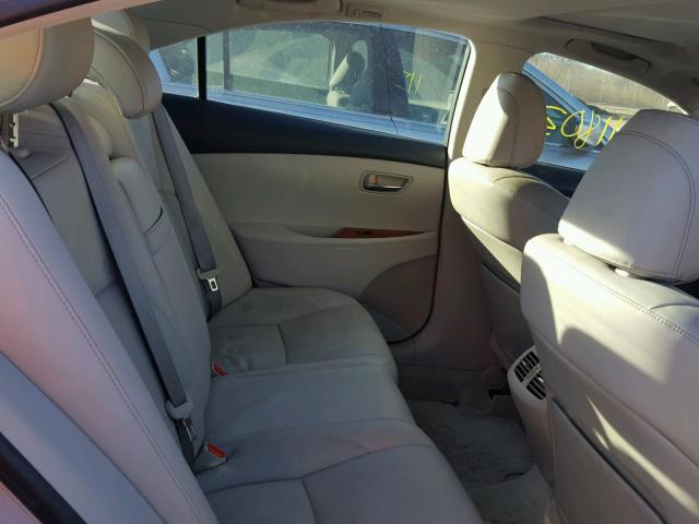 JTHBJ46G082216849 - 2008 LEXUS ES 350 BEIGE photo 6