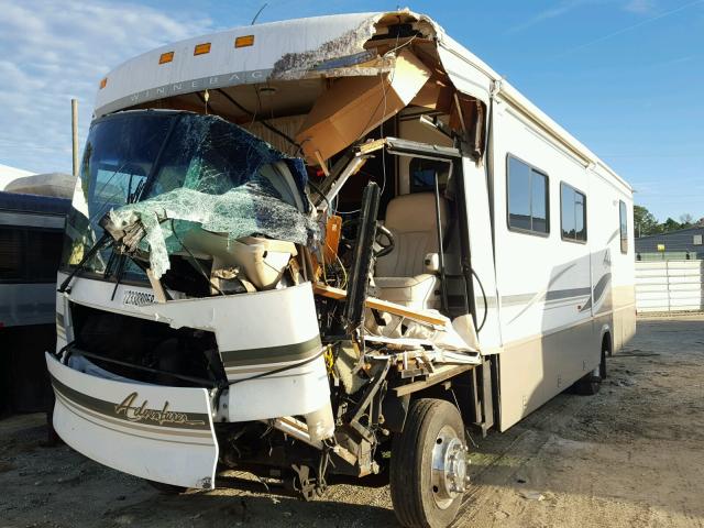 5B4MP67G123341756 - 2002 WINNEBAGO ADVENTURER WHITE photo 2