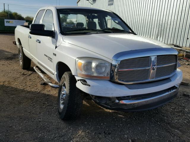 1D7KS28D26J128545 - 2006 DODGE RAM 2500 S WHITE photo 1
