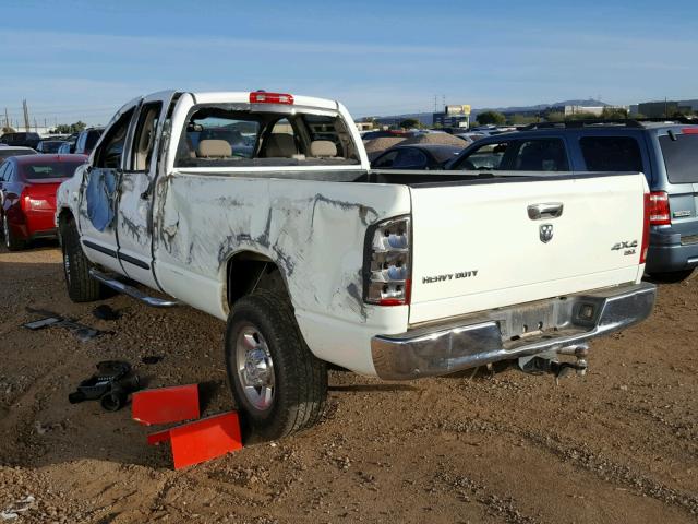 1D7KS28D26J128545 - 2006 DODGE RAM 2500 S WHITE photo 3