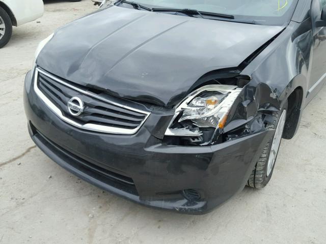 3N1AB6AP7BL668917 - 2011 NISSAN SENTRA 2.0 BLACK photo 9