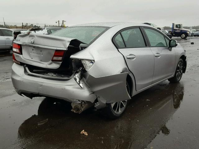 19XFB2F89DE270385 - 2013 HONDA CIVIC EX 银色 照片 4