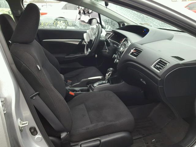 19XFB2F89DE270385 - 2013 HONDA CIVIC EX 银色 照片 5