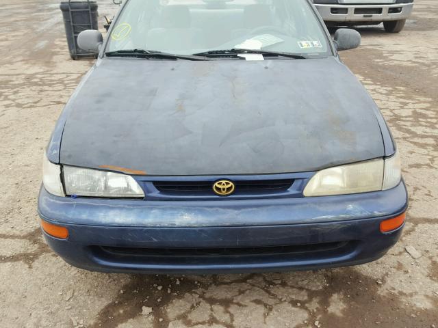 2T1BA02E3VC208059 - 1997 TOYOTA COROLLA BA BLUE photo 9