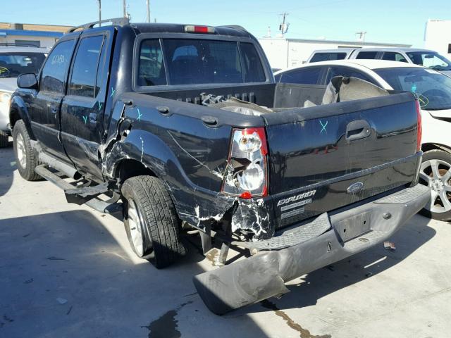 1FMZU67K55UB06901 - 2005 FORD EXPLORER S BLACK photo 3
