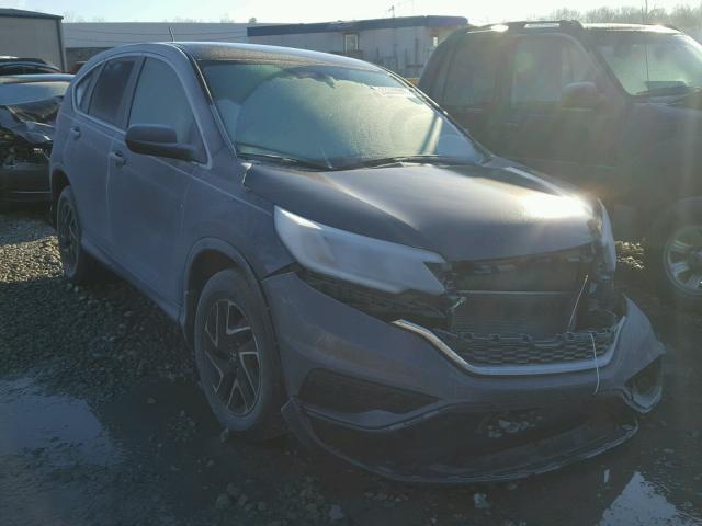 2HKRM3H42GH563780 - 2016 HONDA CR-V SE SILVER photo 1