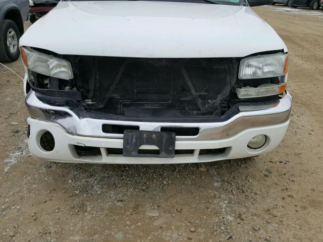 2GTEK13T041357409 - 2004 GMC NEW SIERRA WHITE photo 10