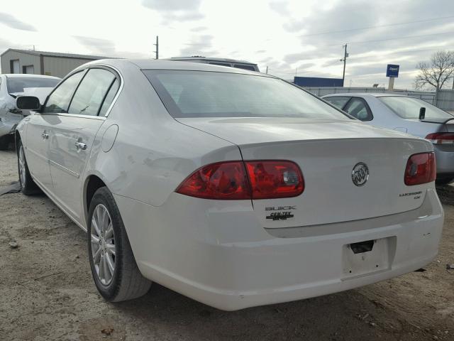 1G4HP57169U135690 - 2009 BUICK LUCERNE CX WHITE photo 3