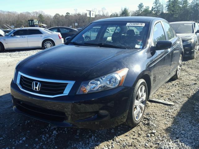 1HGCP36868A071735 - 2008 HONDA ACCORD EXL BLACK photo 2