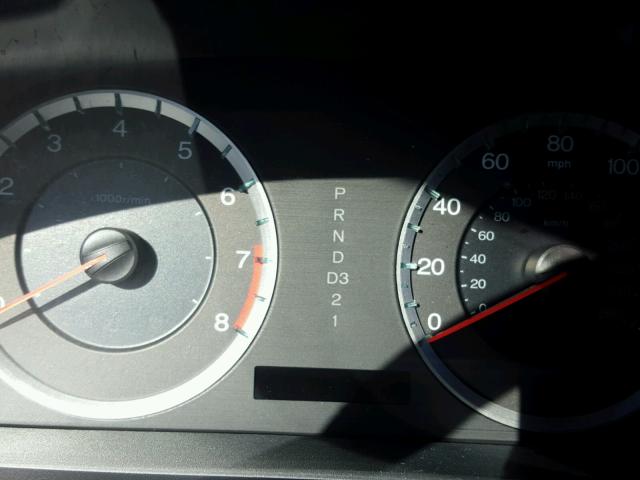 1HGCP36868A071735 - 2008 HONDA ACCORD EXL BLACK photo 8