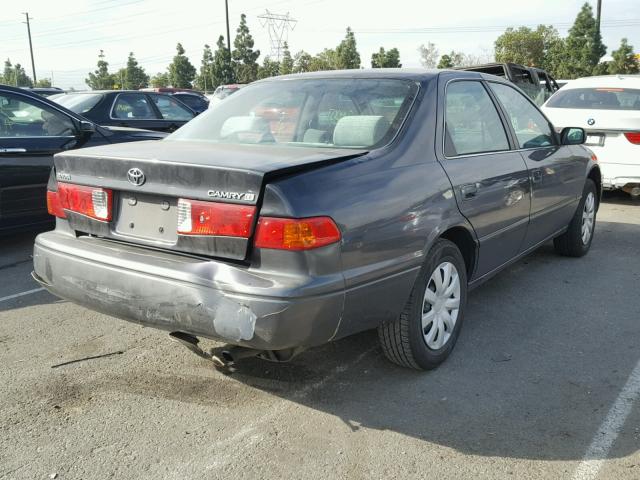 4T1BG22K51U814309 - 2001 TOYOTA CAMRY CE CHARCOAL photo 4