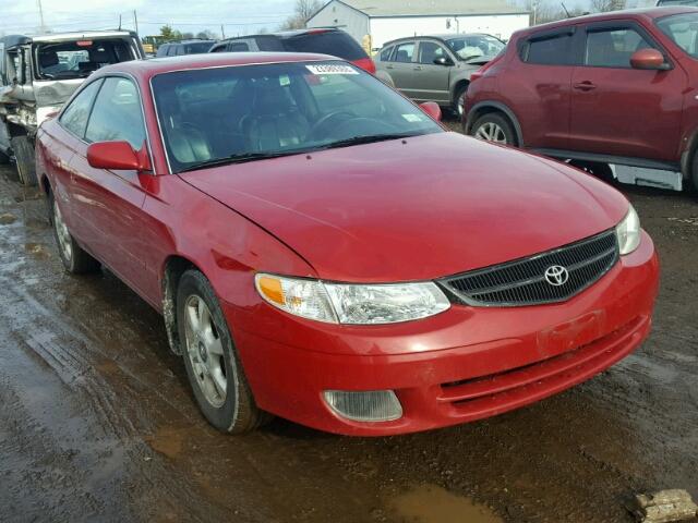 2T1CF28P5YC341338 - 2000 TOYOTA CAMRY SOLA RED photo 1