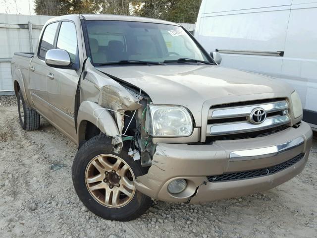 5TBET34186S507292 - 2006 TOYOTA TUNDRA DOU BEIGE photo 1