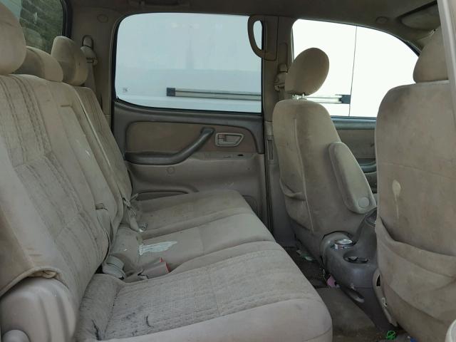 5TBET34186S507292 - 2006 TOYOTA TUNDRA DOU BEIGE photo 6