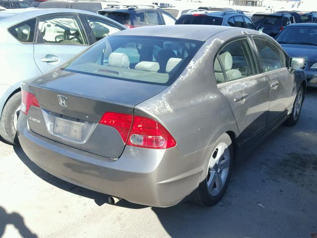2HGFA16826H524654 - 2006 HONDA CIVIC EX ნაცრისფერი ფოტო 4
