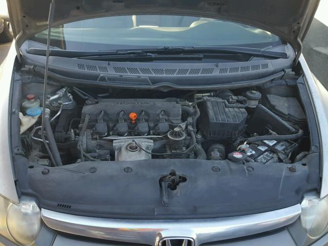 2HGFA16826H524654 - 2006 HONDA CIVIC EX ნაცრისფერი ფოტო 7