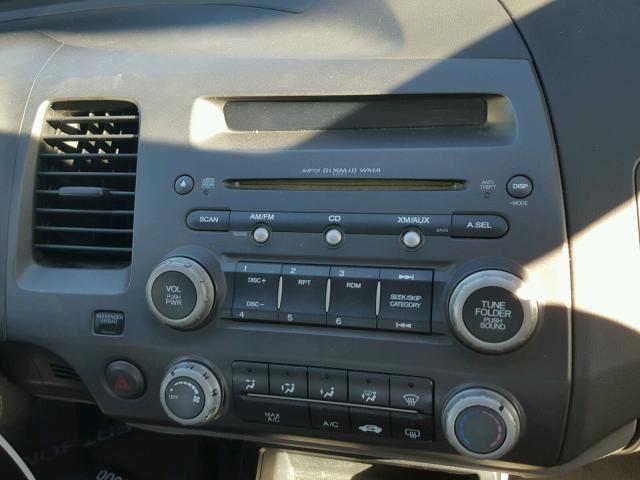 2HGFA16826H524654 - 2006 HONDA CIVIC EX ნაცრისფერი ფოტო 9