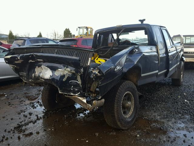 1FTHX26H7PKA86543 - 1993 FORD F250 Niebieski zdjęcie 4
