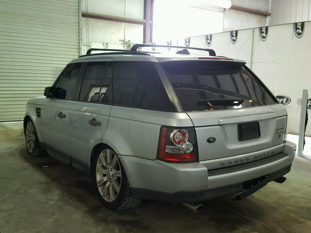 SALSH234X8A132872 - 2008 LAND ROVER RANGE ROVE SILVER photo 3