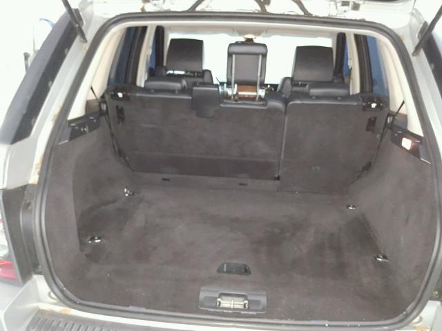 SALSH234X8A132872 - 2008 LAND ROVER RANGE ROVE SILVER photo 9