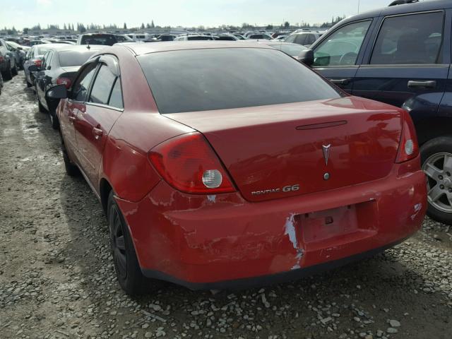 1G2ZF55B364220963 - 2006 PONTIAC G6 SE RED photo 3