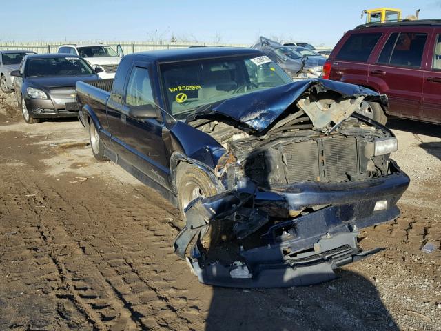 1GCCS19W6Y8252899 - 2000 CHEVROLET S TRUCK S1 BLUE photo 1