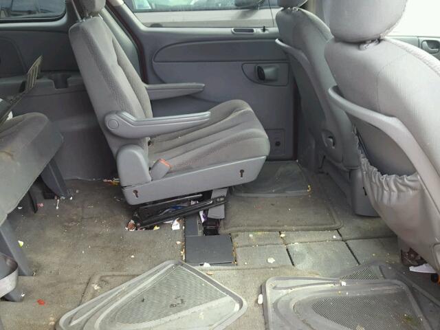 2A8GP54L27R148414 - 2007 CHRYSLER TOWN & COU BURGUNDY photo 6