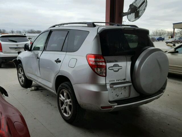 JTMZF33V095000336 - 2009 TOYOTA RAV4 SILVER photo 3