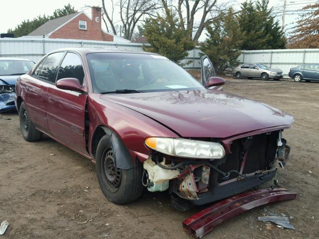 2G4WS52J711162619 - 2001 BUICK CENTURY CU BURGUNDY photo 1