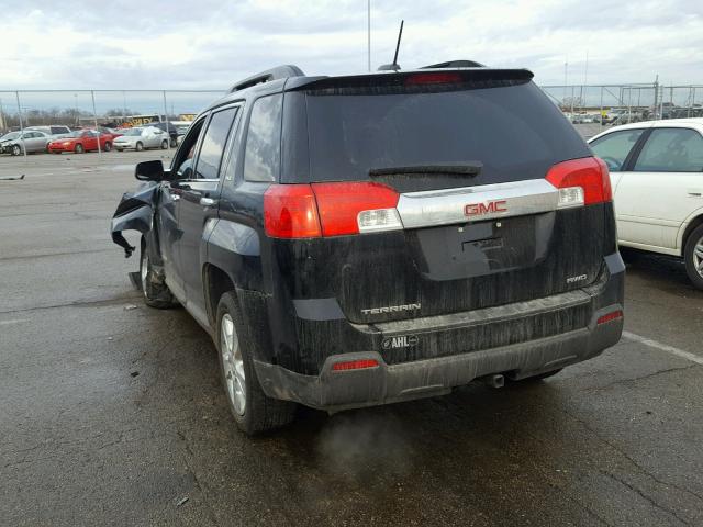 2GKFLXEKXF6262312 - 2015 GMC TERRAIN SL BLACK photo 3