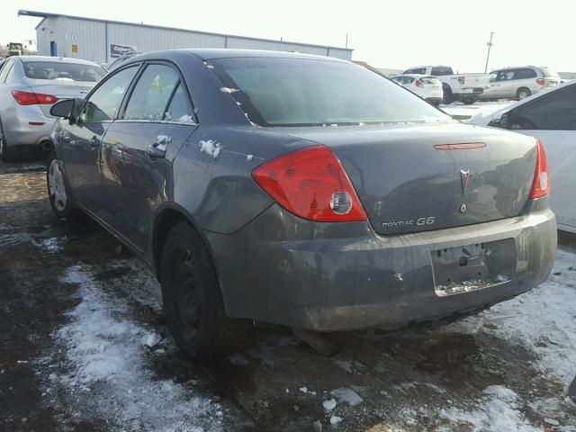 1G2ZF57B084175867 - 2008 PONTIAC G6 VALUE L GRAY photo 3