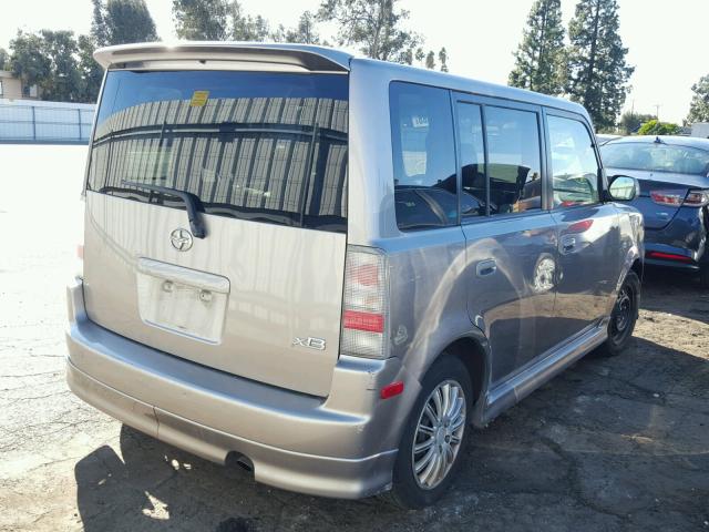 JTLKT324640146799 - 2004 TOYOTA SCION XB 银色 照片 4
