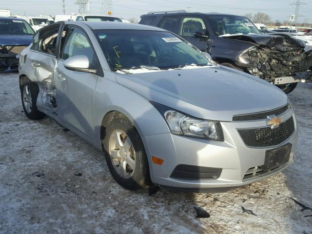 1G1PG5S93B7180466 - 2011 CHEVROLET CRUZE LT SILVER photo 1