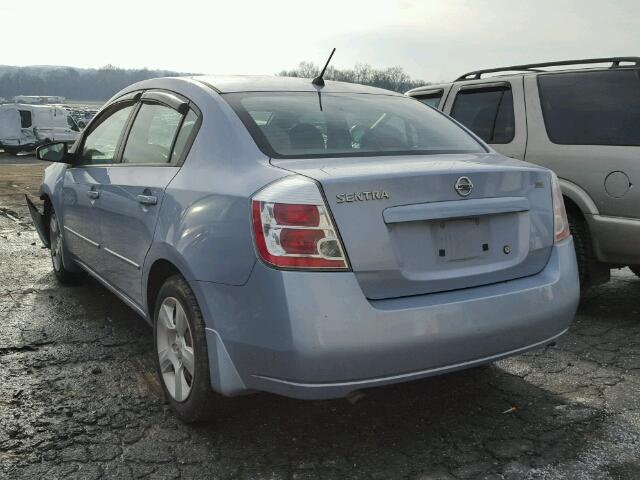 3N1AB61E39L657860 - 2009 NISSAN SENTRA 2.0 BLUE photo 3