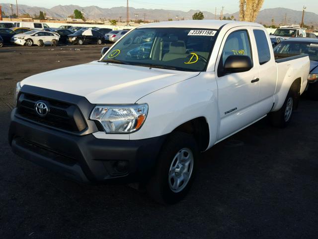 5TFTX4CN0FX060335 - 2015 TOYOTA TACOMA ACC WHITE photo 2