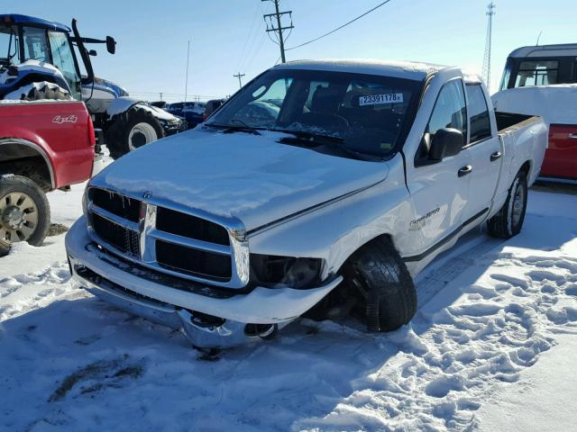 3D7KR28C85G863999 - 2005 DODGE RAM 2500 S WHITE photo 2