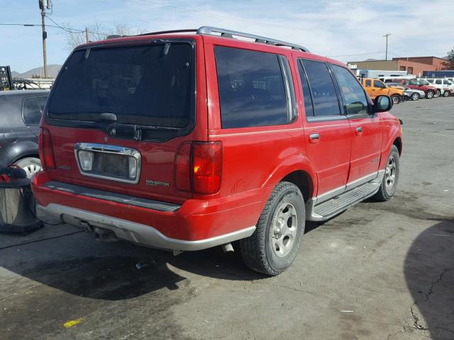 5LMPU28A0YLJ05328 - 2000 LINCOLN NAVIGATOR RED photo 4