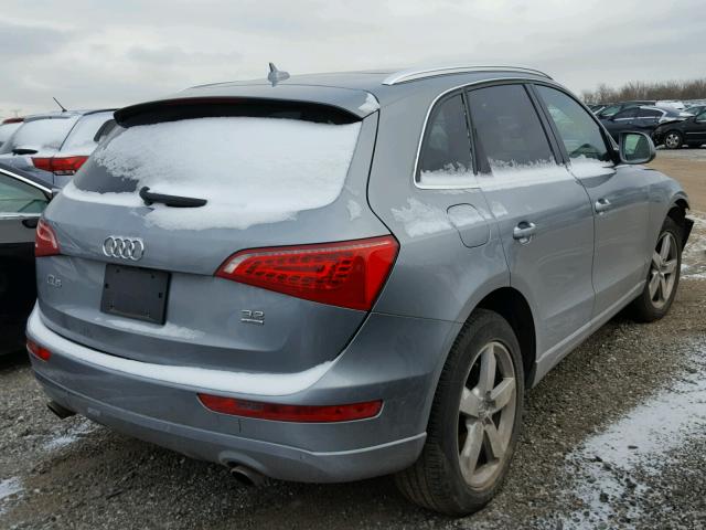 WA1VKAFPXAA028713 - 2010 AUDI Q5 PRESTIG GRAY photo 4