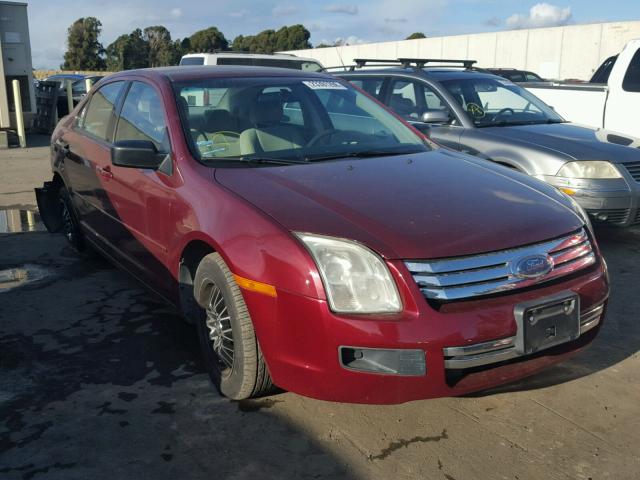 3FAHP06Z17R218016 - 2007 FORD FUSION S MAROON photo 1