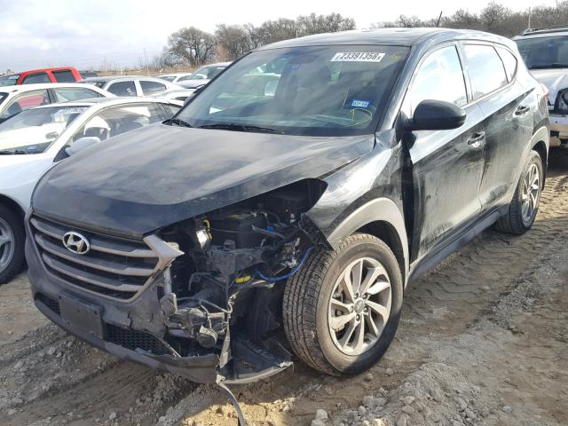 KM8J23A42GU222118 - 2016 HYUNDAI TUCSON SE BLACK photo 2